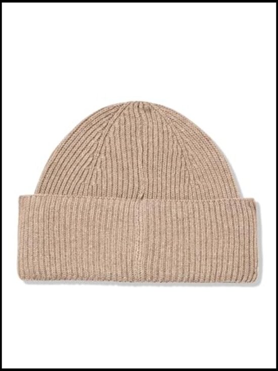 Iconic Flag Knit Beanie Hat - Recycled Wool Blend